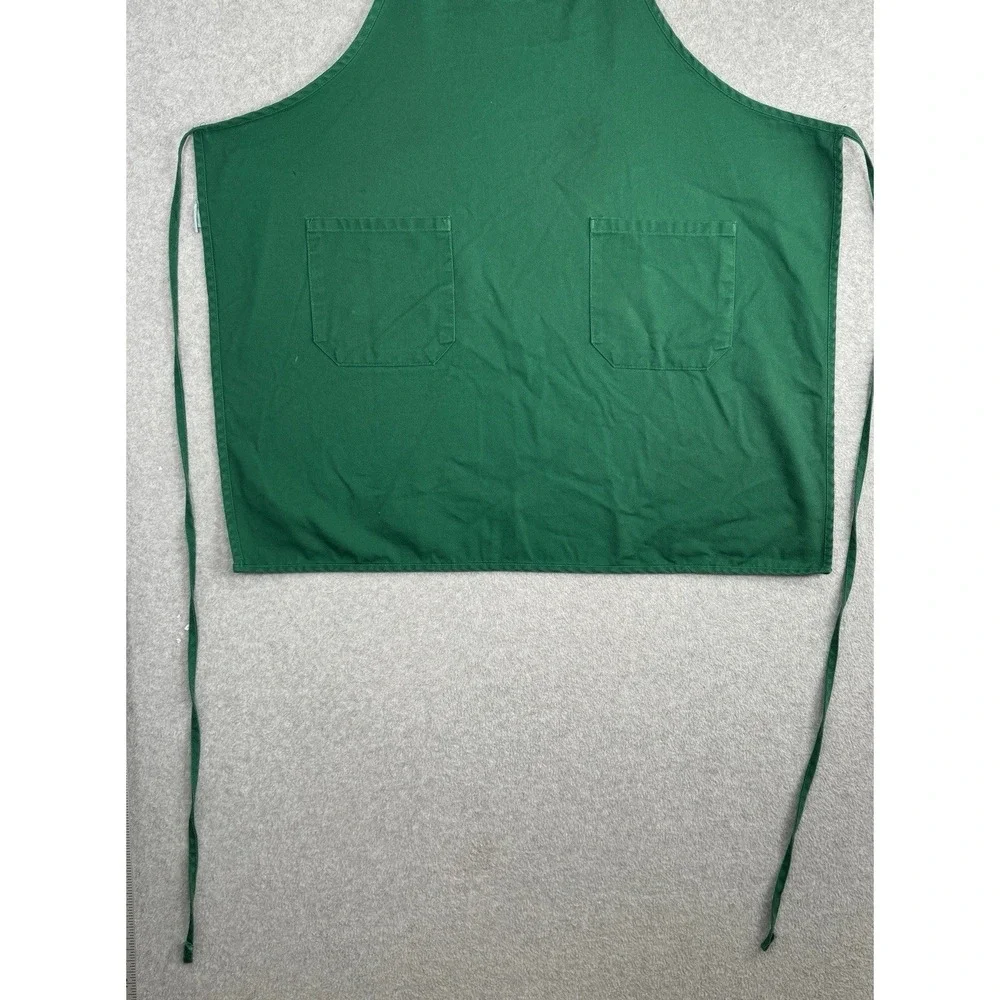 Starbucks Barista Work Apron Embroidered Siren Logo Uniform‎ Green OSFM Job